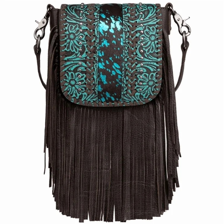 Montana West Western Purses for Women Stylish Crossbody Bag with Fashionable Tassel Fringe Design... | Walmart (US)