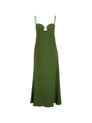 Johanna Ortiz Dream Spinner Cutout Maxi Dress | Green | FARFETCH | Farfetch Global