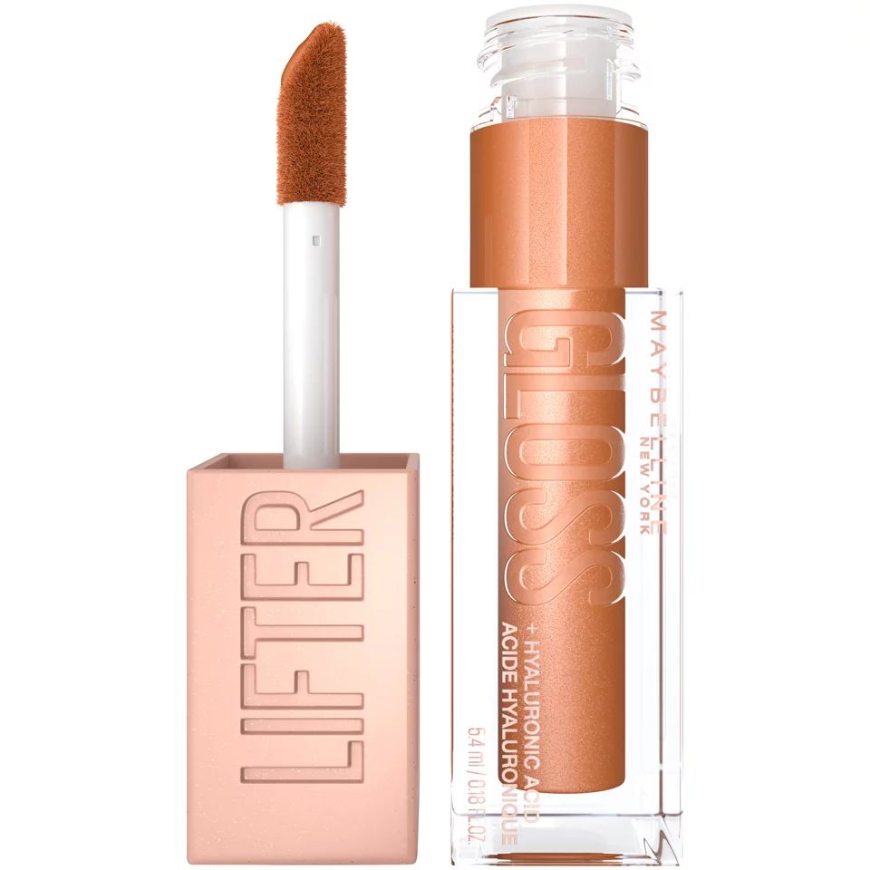 Maybelline Lifter Long-Lasting High Shine Lip Gloss with Hyaluronic Acid, 19 Gold | Walmart (US)