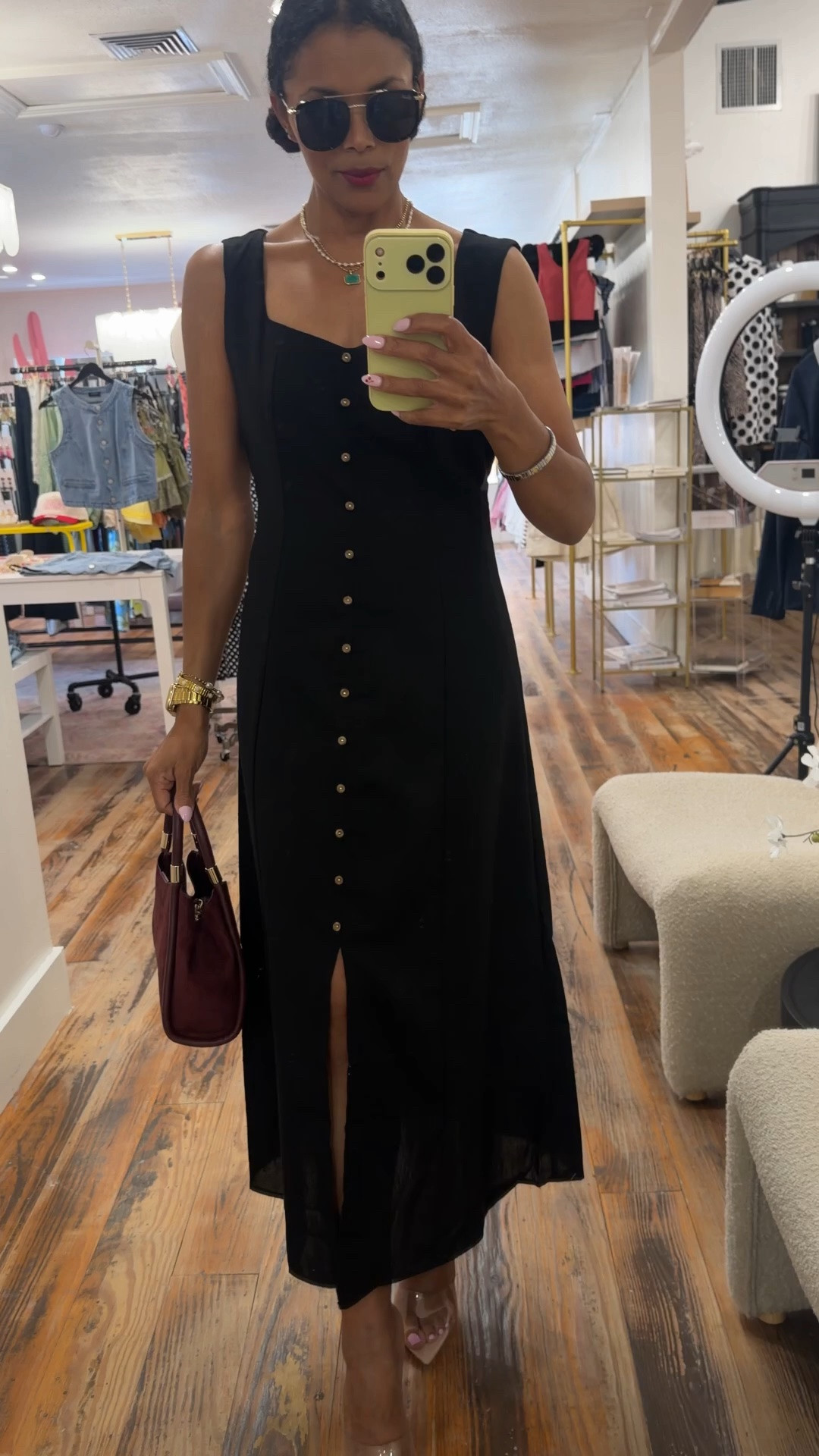 Loving this LBD so much! This little split in the front is just enough! Wearing M Like this post, comment SHOP & I'II send you the links!
I am 5’5• 130Ib • 36B • 24/25 waist. All links can be found on @shopltk app following: @nursebeautypreneur
You must be following @nursebeautypreneur on IG
to receive the DM with links
outfit, summer outfit, easy casual outfit, 40s style, 40s fashion

#LTKootd #LTKgrwm #LTKmomlife