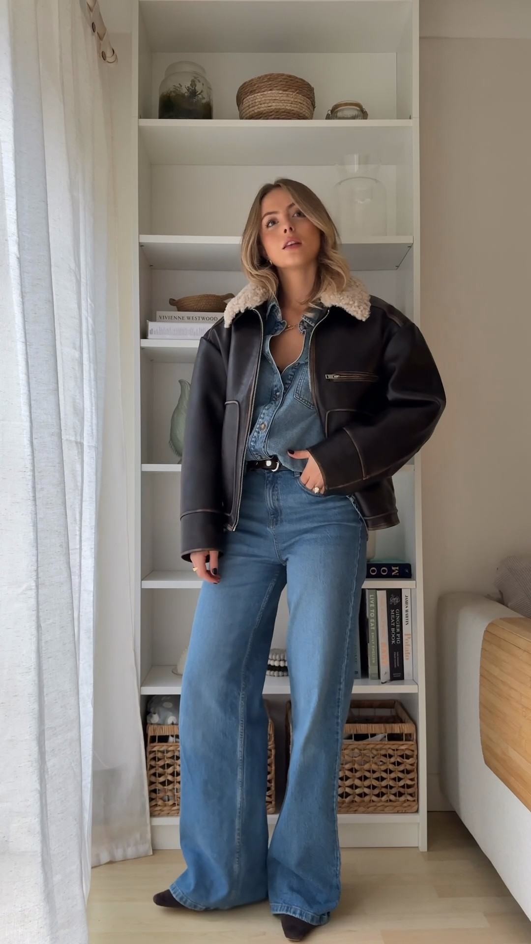 Double denim for autumn 💙🤎💙

Nobody’s child, denim jeans, wide leg jeans, blue jeans, denim shirt, brown boots, kitten heel boots, suede boots, autumn outfit, winter outfit, blue and brown, dune, massimo dutti 

#LTKautumn #LTKuk #LTKwinter