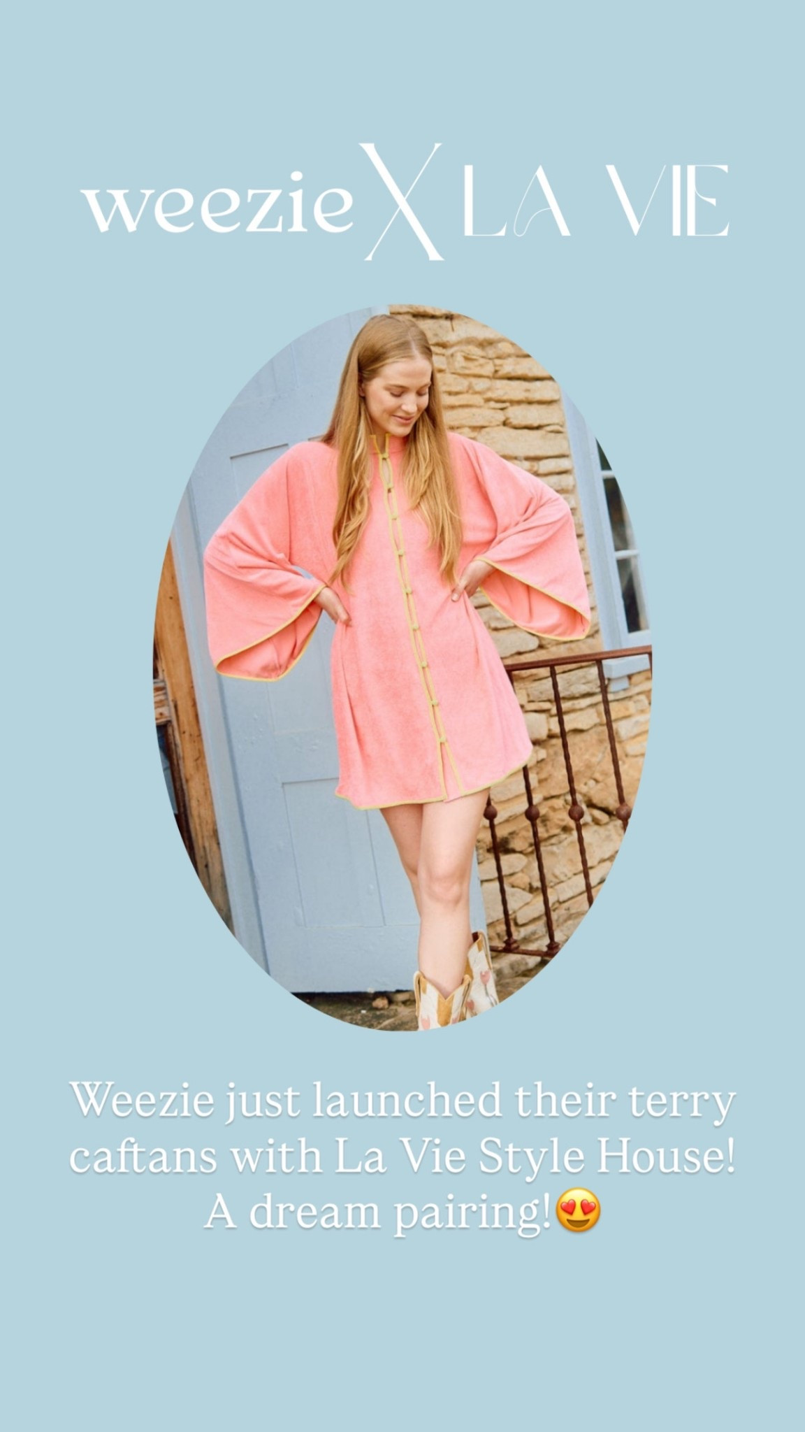Weezie La Vie Style House caftan, Weezie caftan, Weezie towels, La vie style house caftan, terry caftan, spring break, coverup, spring dress, beach vacation 

Weezie just launched their terry caftans with La Vie Style House! A dream paring!😍 wear as a dress, coverup, etc!☀️ there’s a long one, too!🌴

#LTKSeasonal #LTKTravel #LTKootd