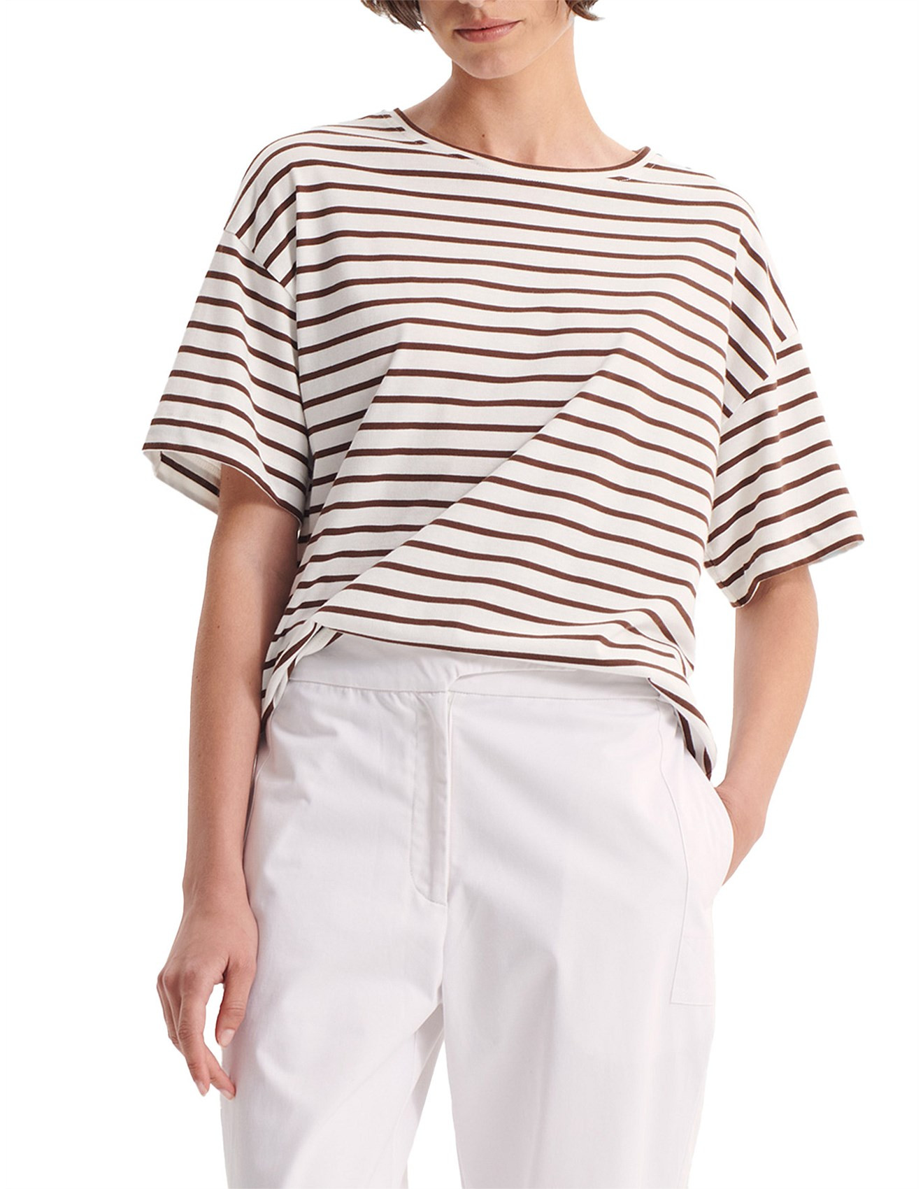 Archie Stripe Tee | David Jones (Australia & New Zealand)