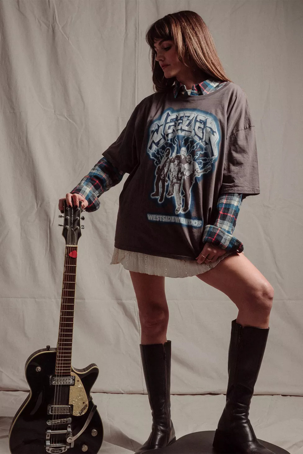 Junk Food Weezer Westside Weirdos Oversized Tee | Urban Outfitters (US and RoW)