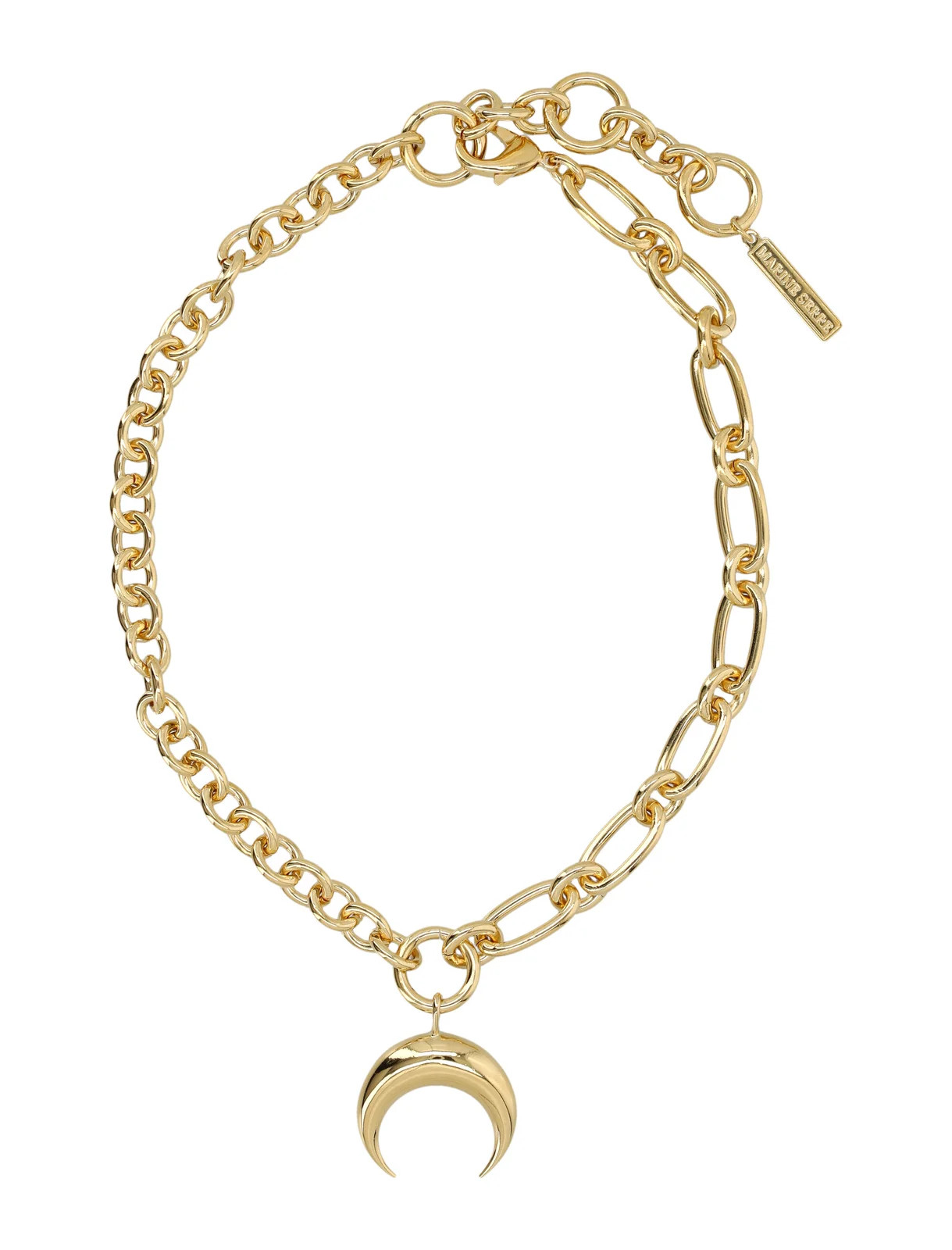 Marine Serre Moon Charm Chain Necklace | Cettire Global