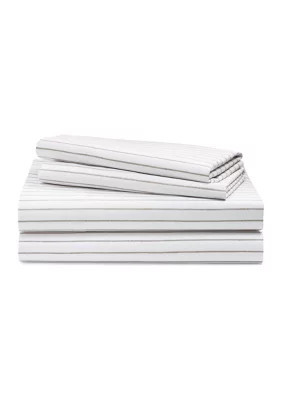 Lauren Ralph Lauren Home Spencer Sateen Stripe Sheet Set | Belk