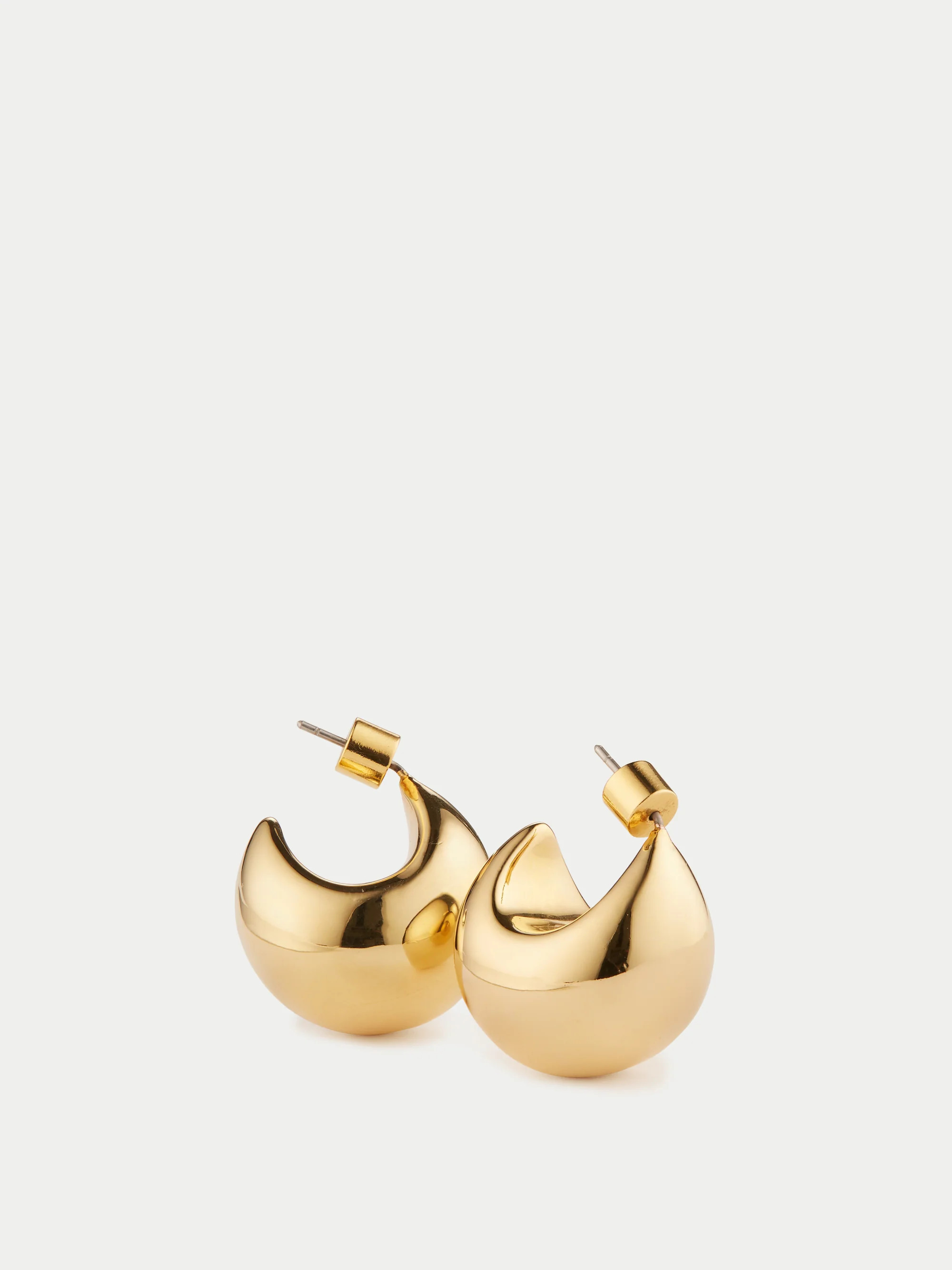 Chunky Dome Earring | Gold | Jigsaw (UK)