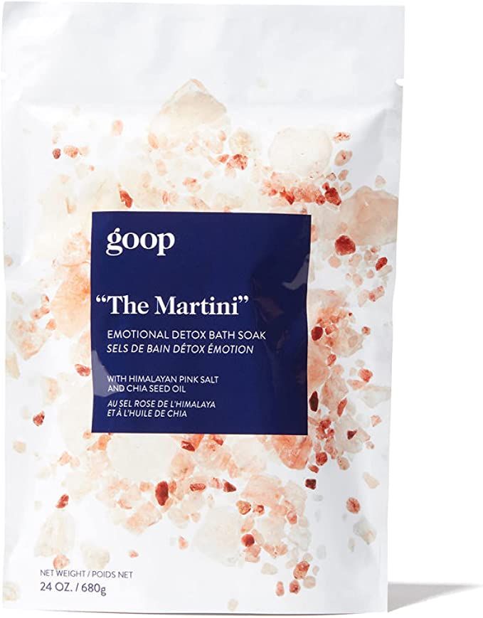 goop Beauty “The Martini” Detox Bath Soak | Bath Salts for Stress Relief | Epsom Salt, Chia-S... | Amazon (US)