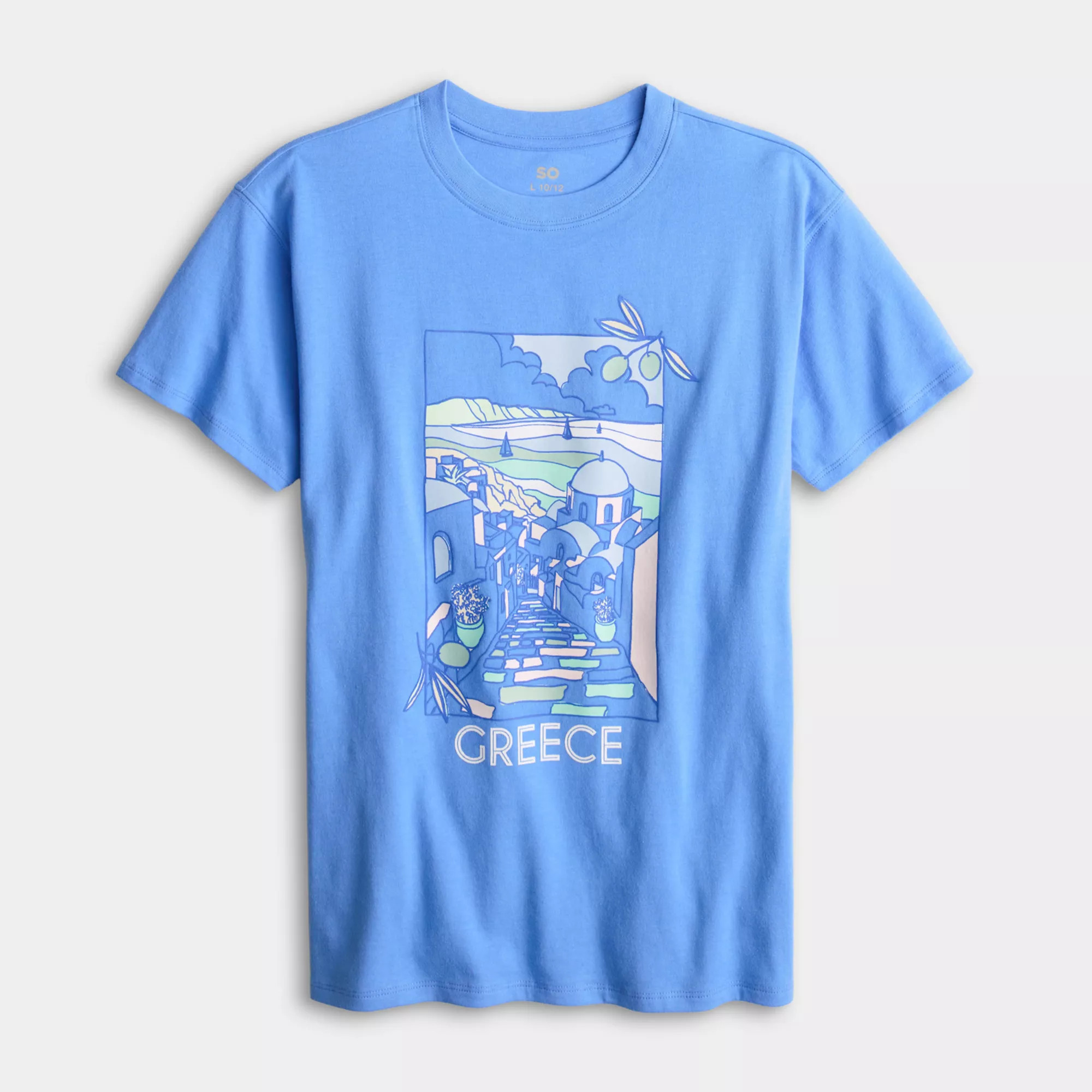 Girls 7-20 SO® Short Sleeve Oversized Graphic Tee in Regular & Plus Size | Kohl's