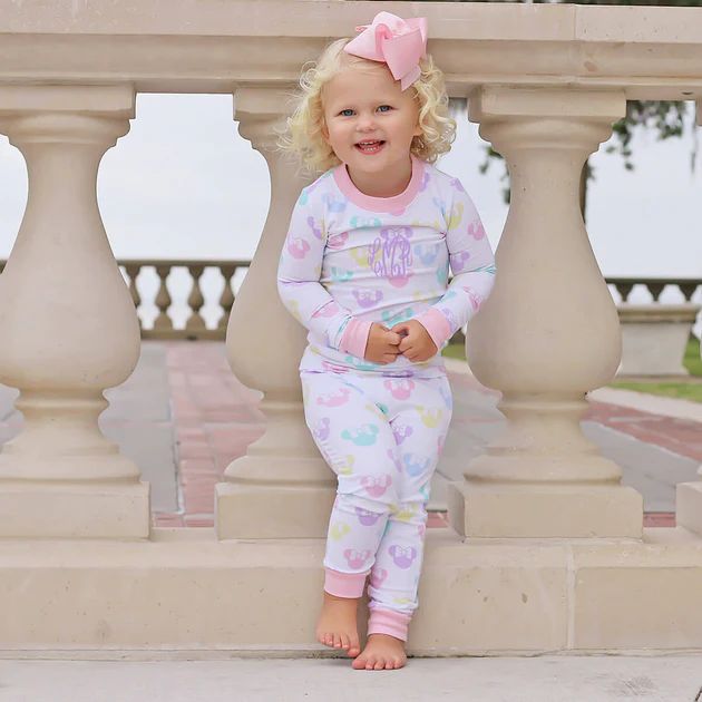 Pastel Mouse Ears Pajamas | Classic Whimsy