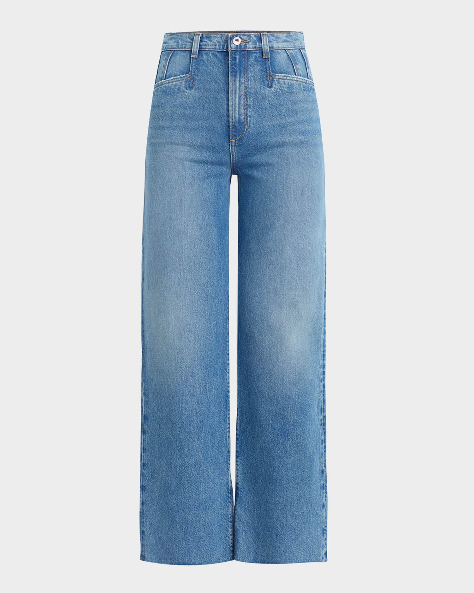 Favorite Daughter The Jordie Super High-Rise Wide-Leg Jeans | Neiman Marcus
