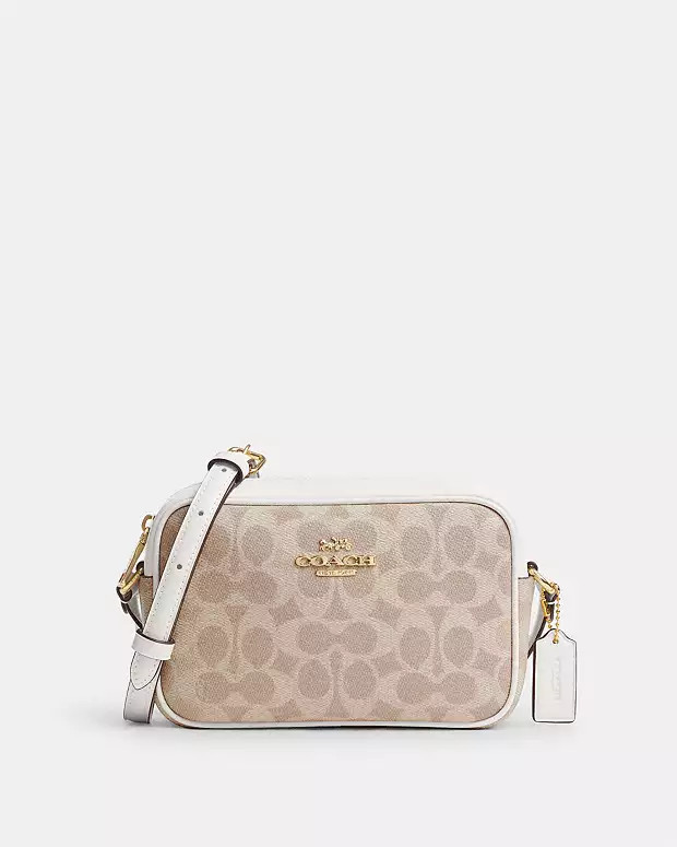 Mini Jamie Camera Bag In Signature Canvas | Coach Outlet US