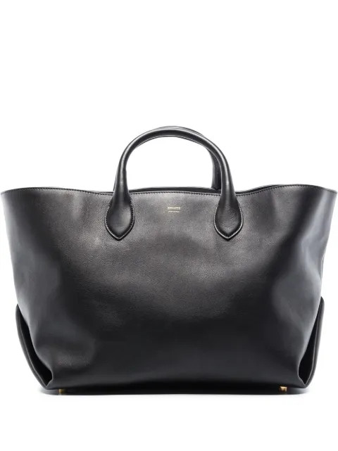 KHAITE Amelia Leather Tote Bag - Farfetch | Farfetch Global