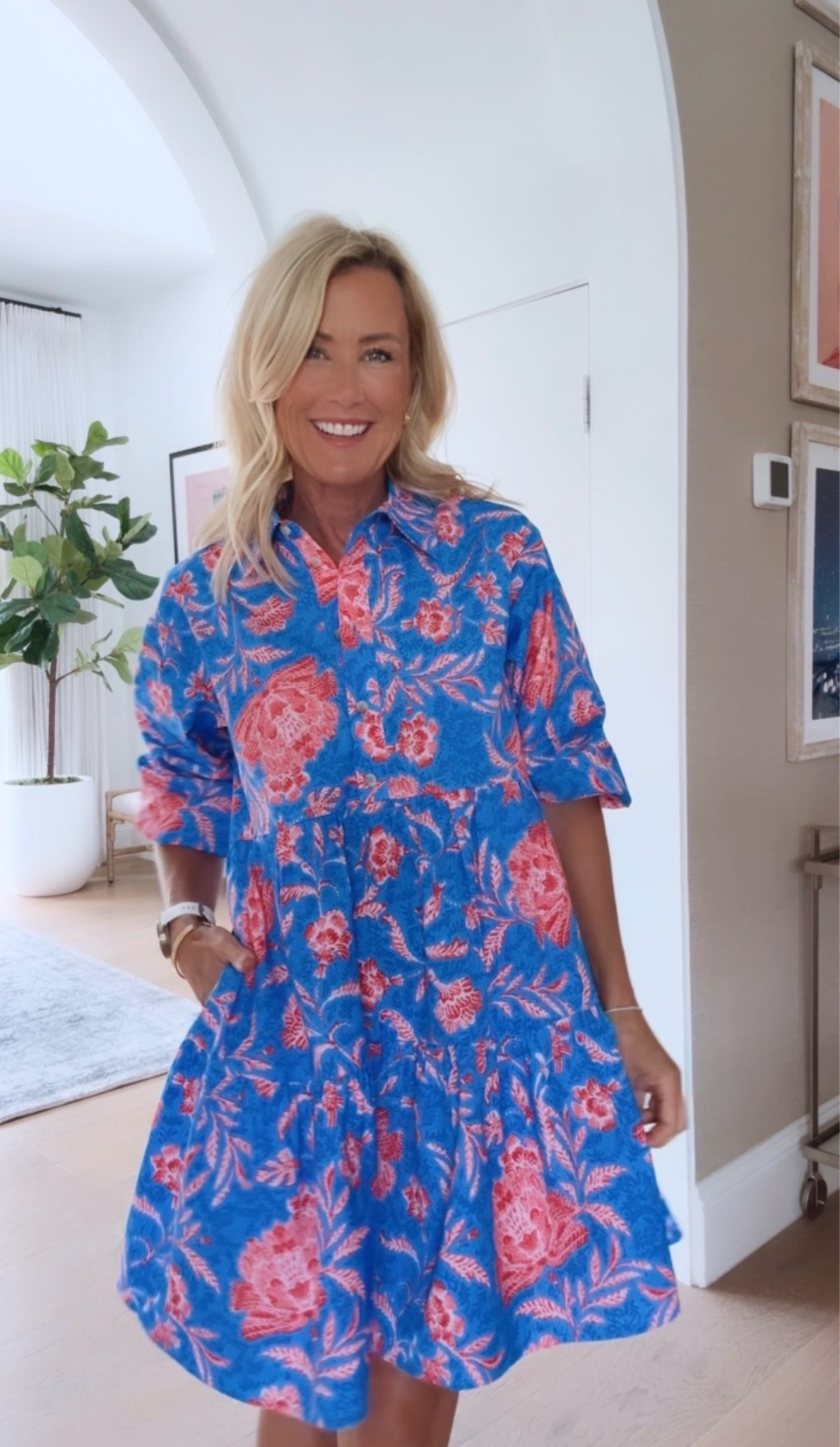 My Anthro code is back! Use code: CASSIE20 now - 6/28 to save on purchase $100+

Everyone’s favorite dress in a new print! 
Dress: xs

#LTKSeasonal #LTKOver40 #LTKSaleAlert