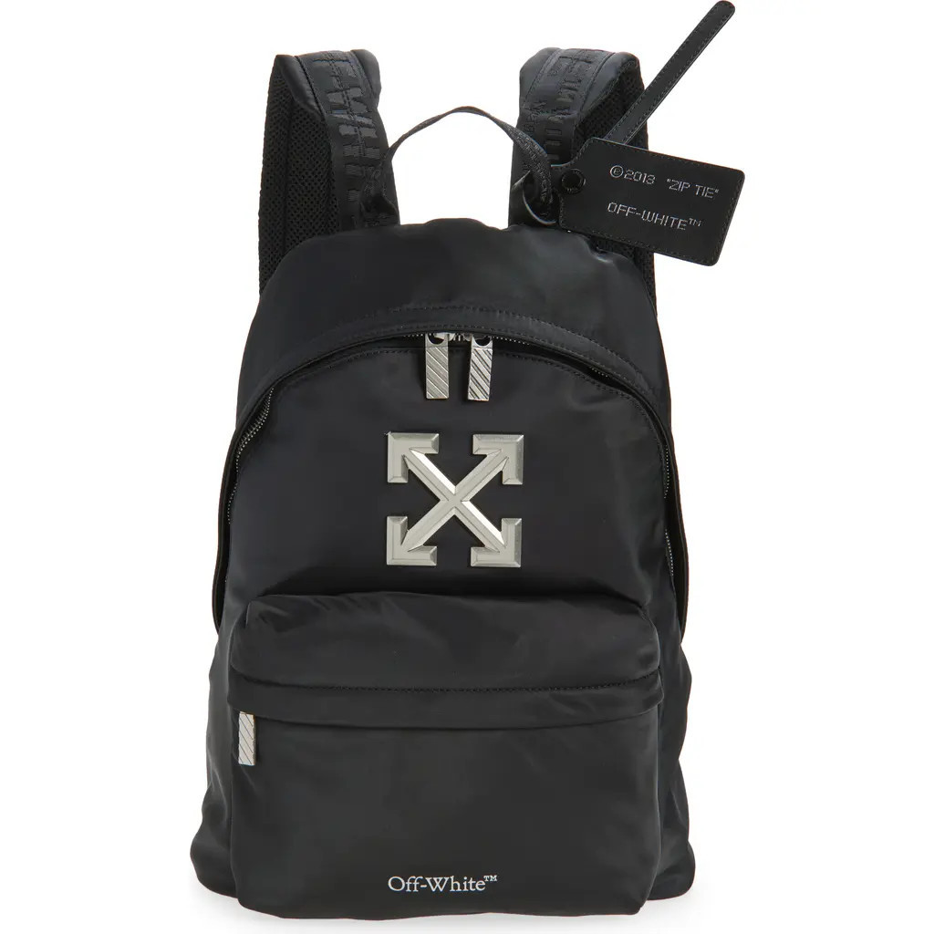 Off-White Classic Dome Nylon Backpack in Black at Nordstrom Rack | Nordstrom Rack