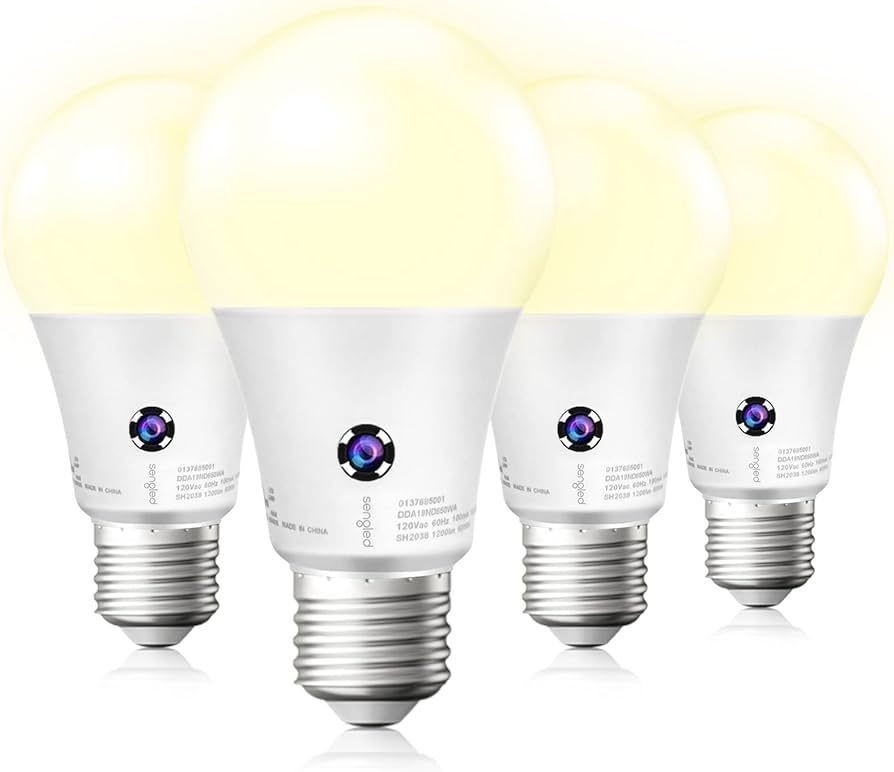 Sengled Dusk to Dawn Light Bulbs Outdoor, 3000K Soft White, A19 LED Sensor Light Bulbs 10.5 Watt ... | Amazon (US)