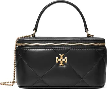 Kira Quilted Leather Vanity Case | Nordstrom