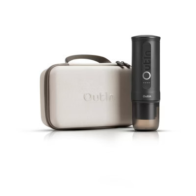 Outin Nano 2pk Portable Electric Espresso Machine with Protective Travel Case Space Gray | Target
