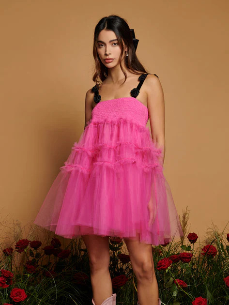 DREAM Moonlight Meadow Tulle Mini Dress | Sister Jane (UK)