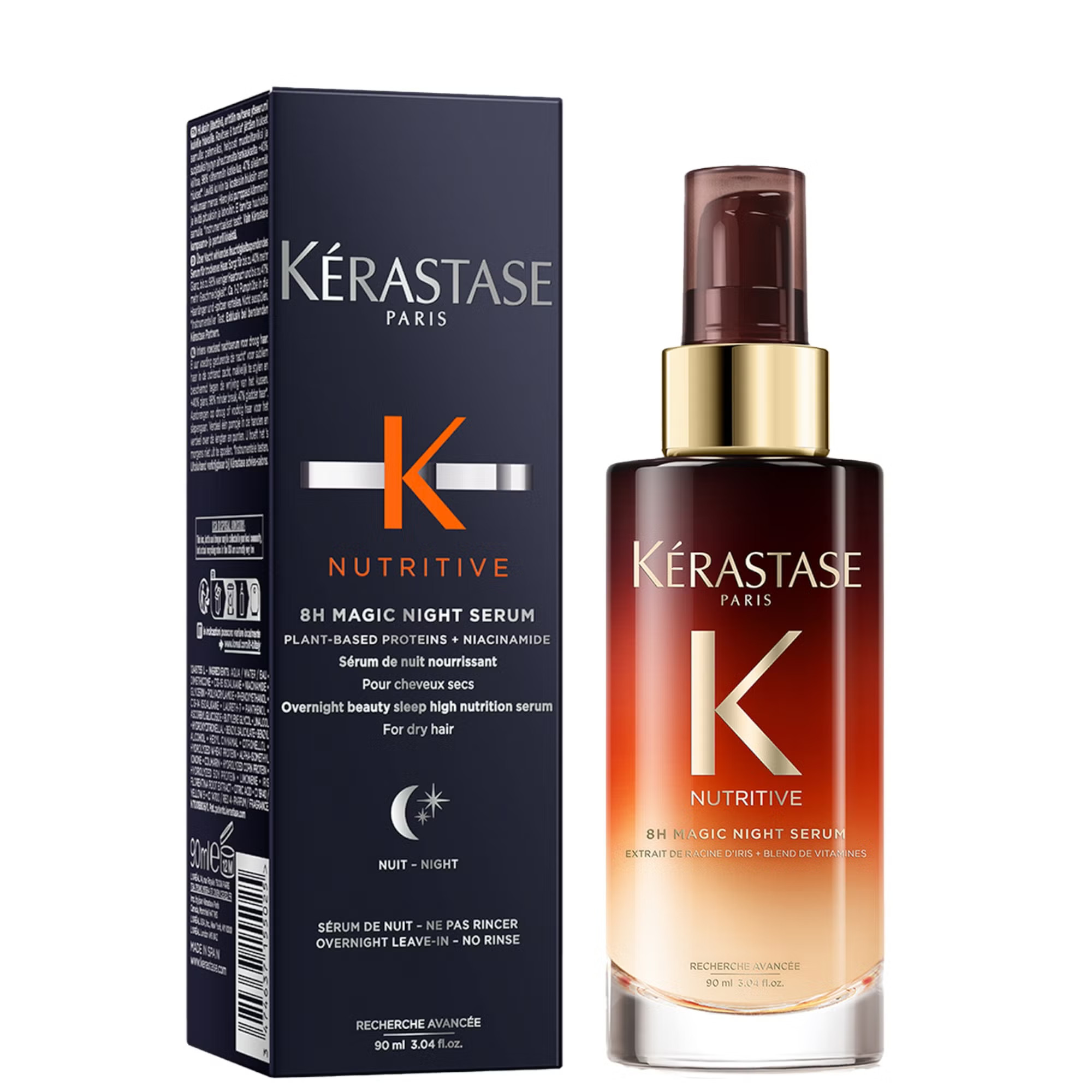 Kérastase Nutritive 8h Magic Night Serum for Dry Hair 90ml | Look Fantastic (UK)