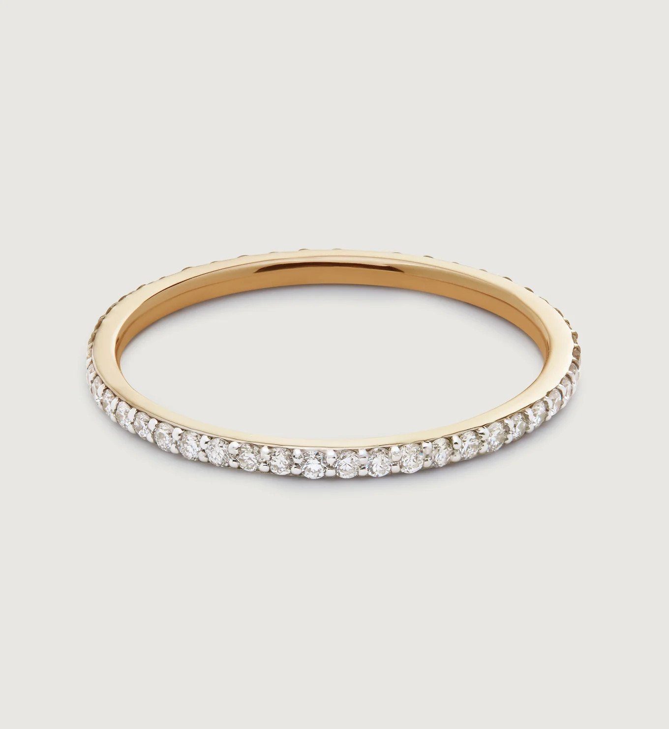 Diamond Eternity Ring 1.2mm | Monica Vinader (Global)