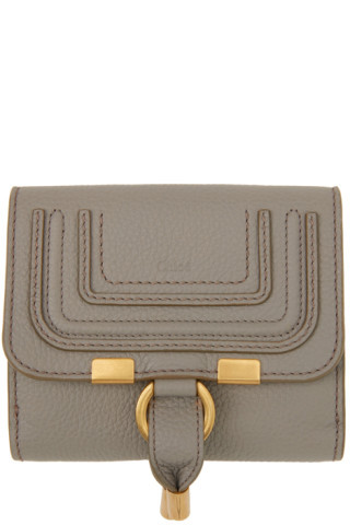 Grey Square Marcie Wallet | SSENSE