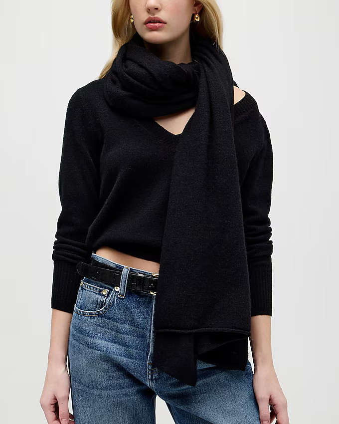 Oversized cashmere wrap | J. Crew US
