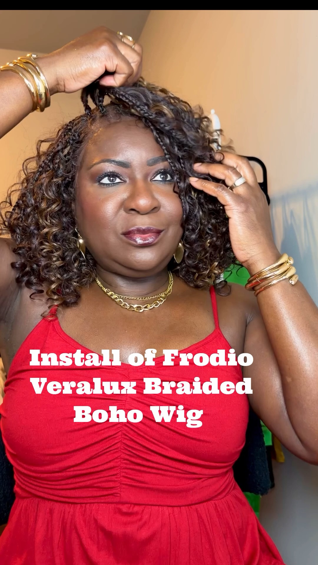 Frodio Veralux Braided Boho Wig
In Brown with Blonde Highlights 

#LTKBeauty #LTKOver40 #LTKgrwm