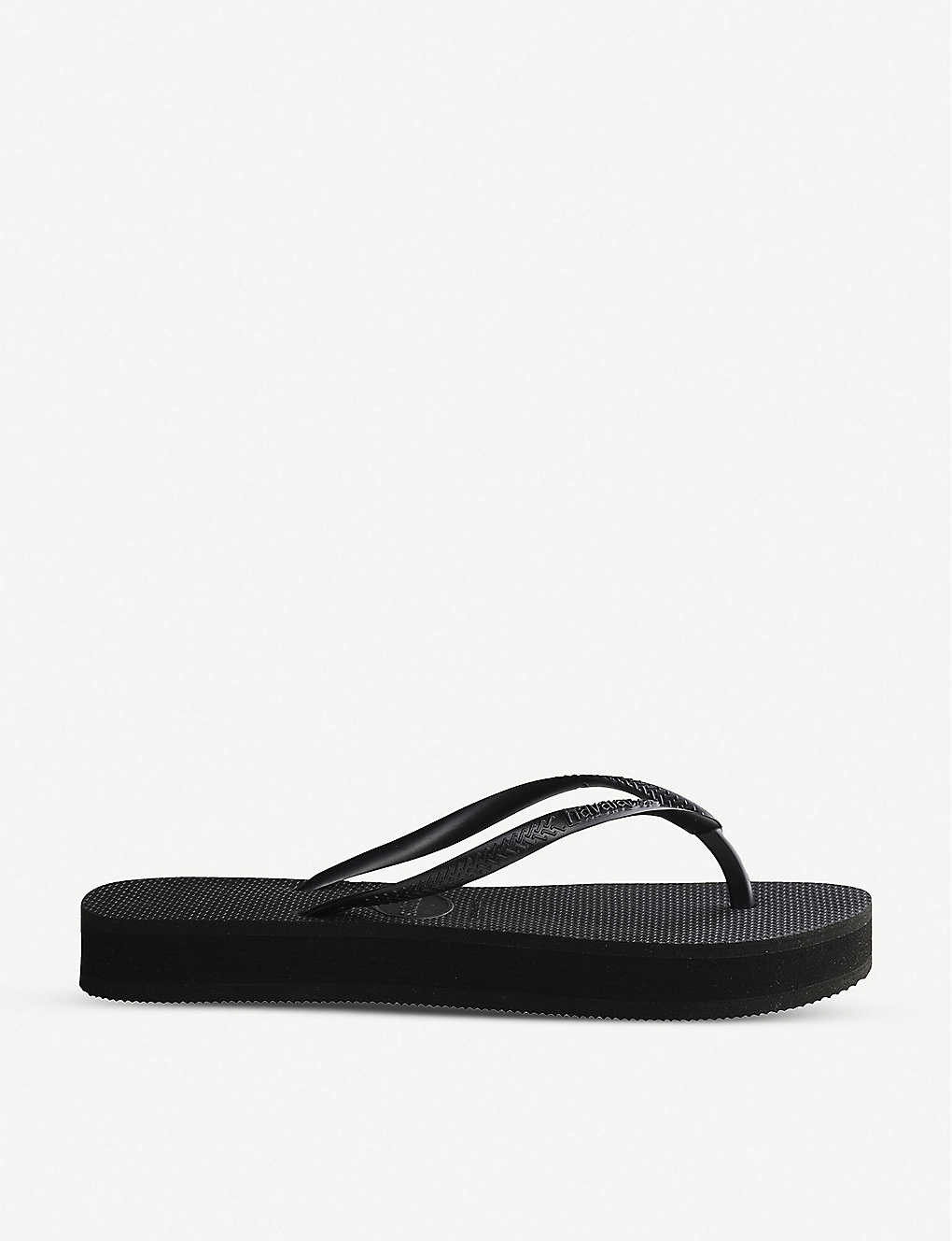 Slim Flatform rubber flip-flops | Selfridges