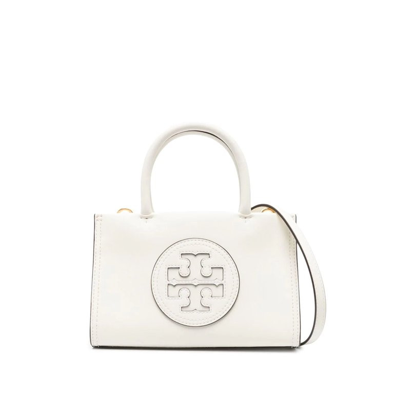 Tory Burch Women's Ella Bio Mini Tote, Warm White | Walmart (US)