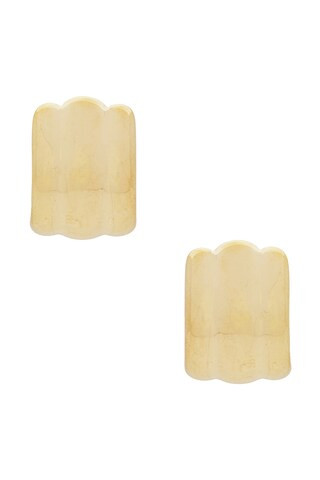 Crush Earrings in Gold | Revolve Clothing (Global)