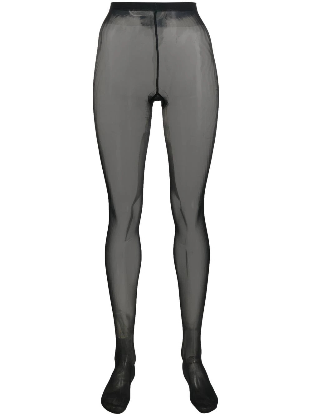 Falke sheer mid-rise tights - Black | Farfetch Global