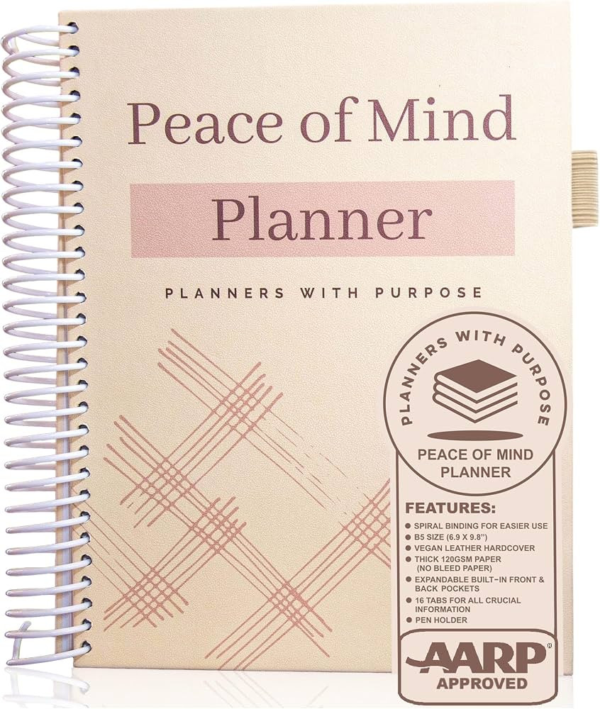 End of Life Planner - Guided Final Arrangements When I'm Gone Workbook Organizer Notebook for Ben... | Amazon (US)