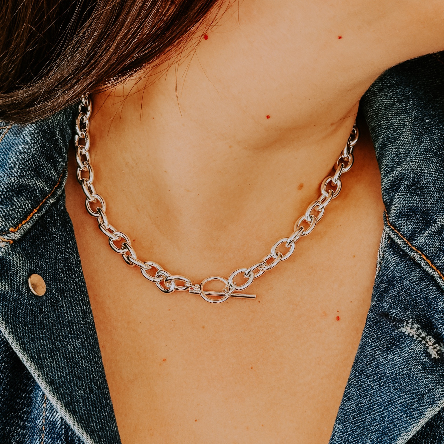 Basic chunky chain necklace

#LTKstyletip #LTKfindsunder50 #LTKsalealert