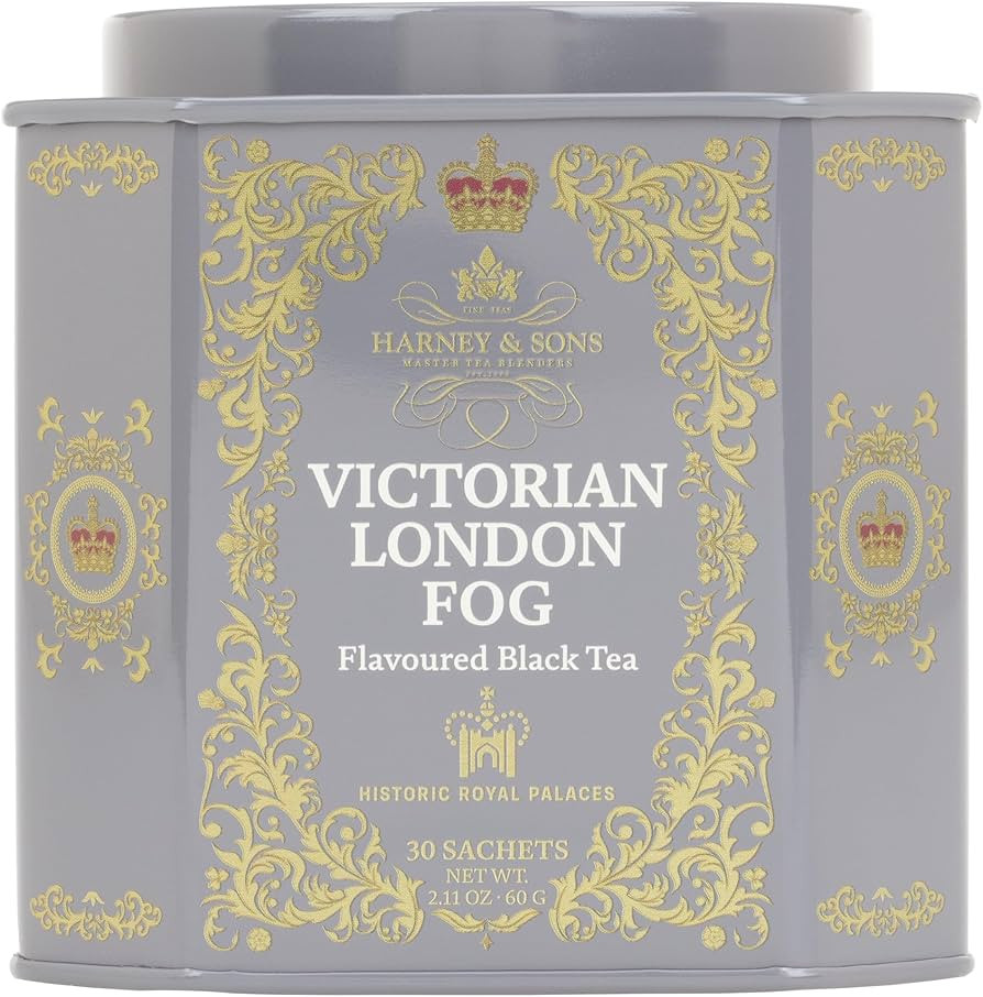 Harney & Sons Victorian London Fog Tea, Black and Oolong Tea with Citrus, Vanilla and Lavender | ... | Amazon (US)