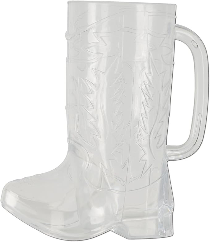 Plastic Cowboy Boot Cup Party Accessory (1 count) | Amazon (US)