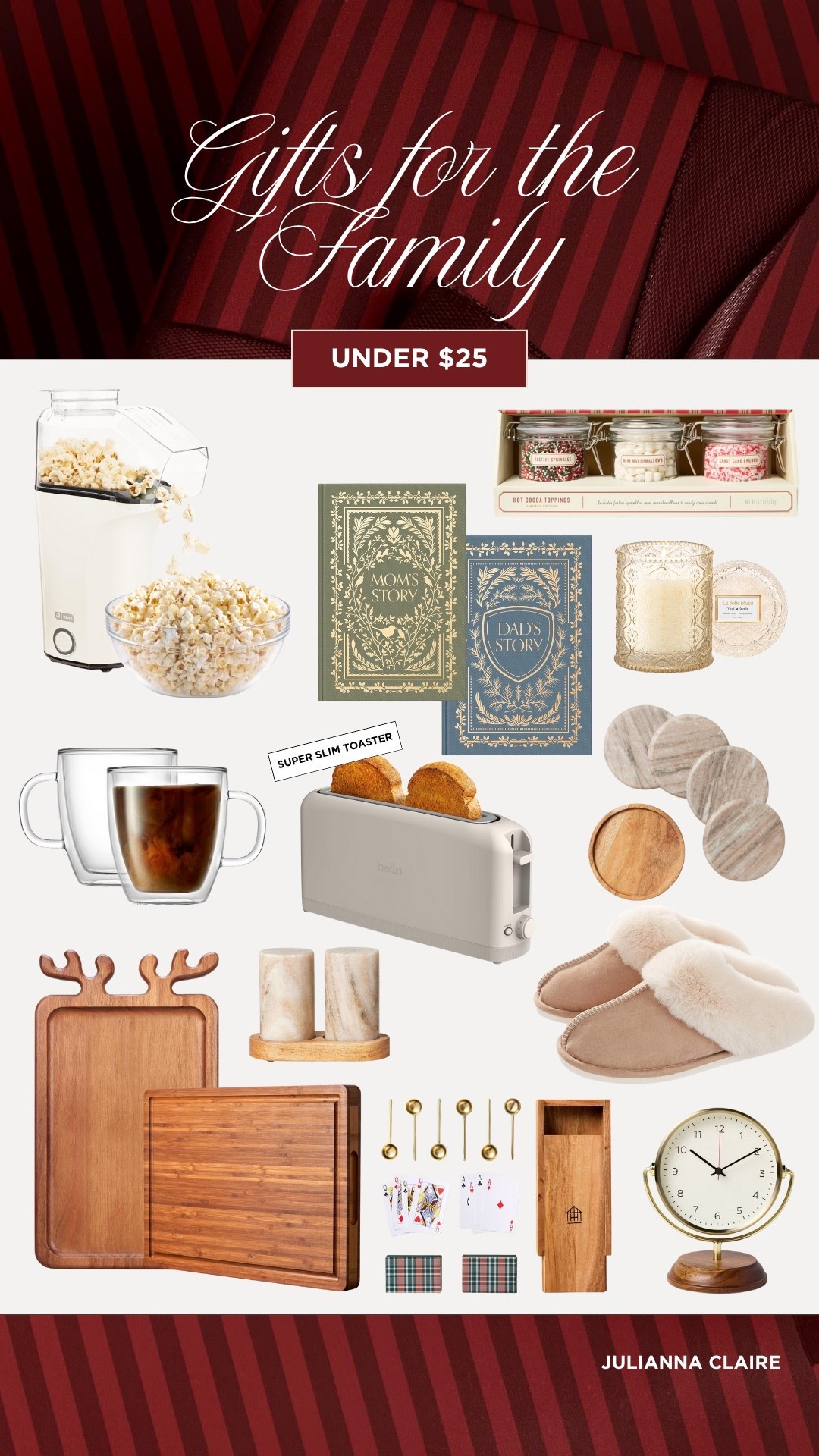 Gifts for the family under $25! 🎄

#LTKGiftGuide #LTKFamily #LTKHoliday