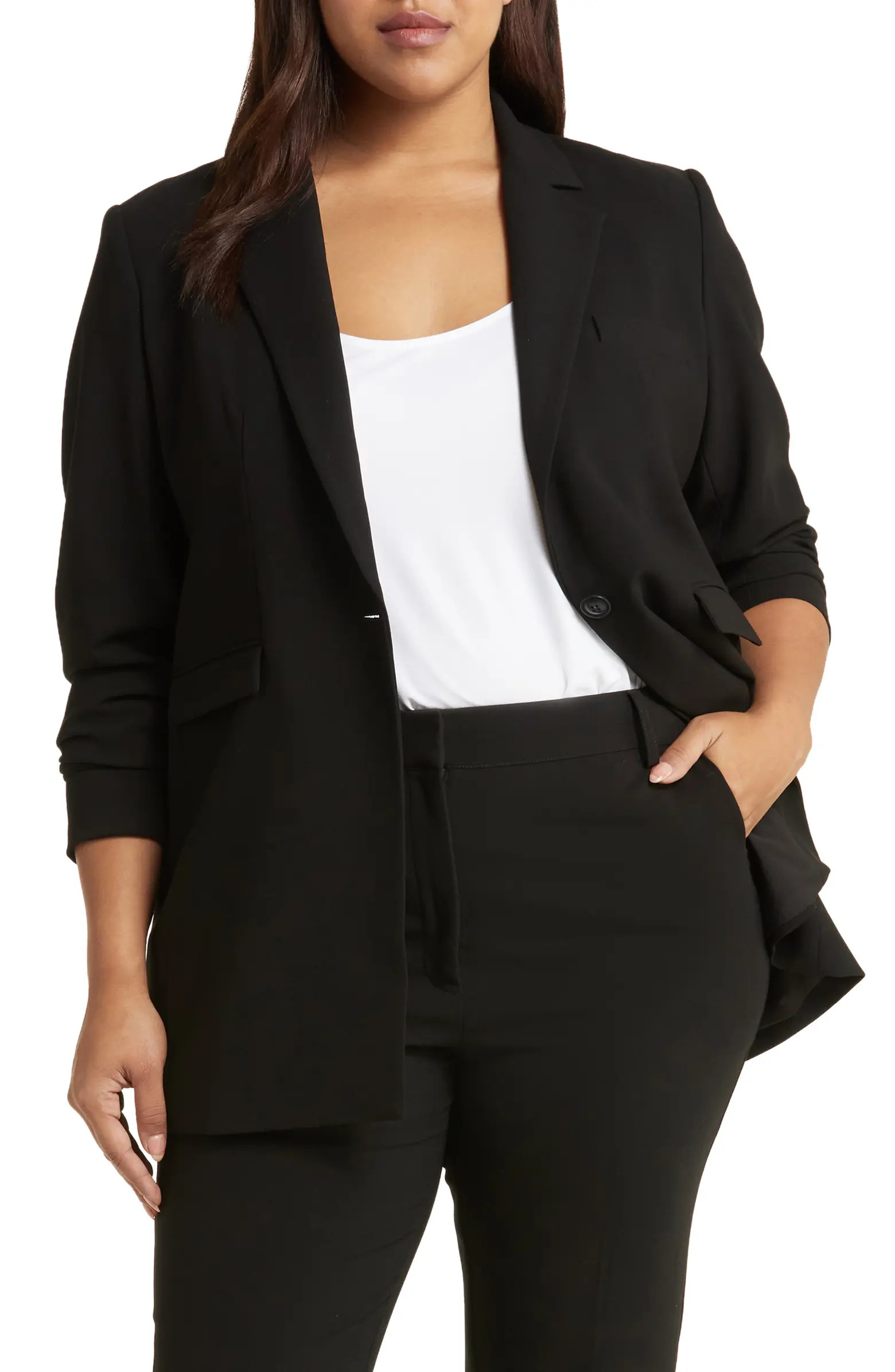 Nordstrom One-Button Blazer | Nordstrom | Nordstrom