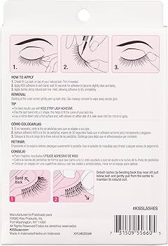 KISS So Wispy, False Eyelashes, Style #11', 12 mm, Includes 5 Pairs Of Lashes, Contact Lens Frien... | Amazon (US)