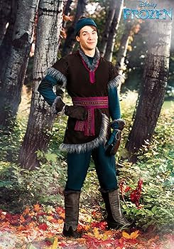 Men's Frozen Kristoff Costume | Officially Licensed Disney Outfit Faux Suede Pants and Tunic, Sof... | Amazon (US)