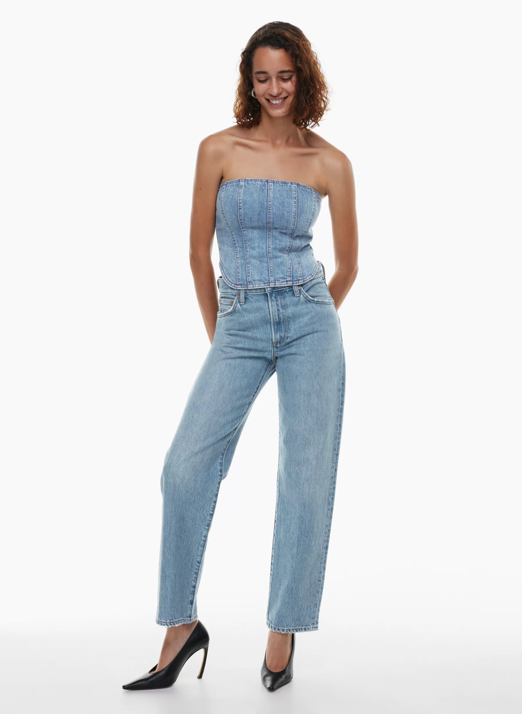 THE '90S MARLO HI-RISE BAGGY JEAN | Aritzia