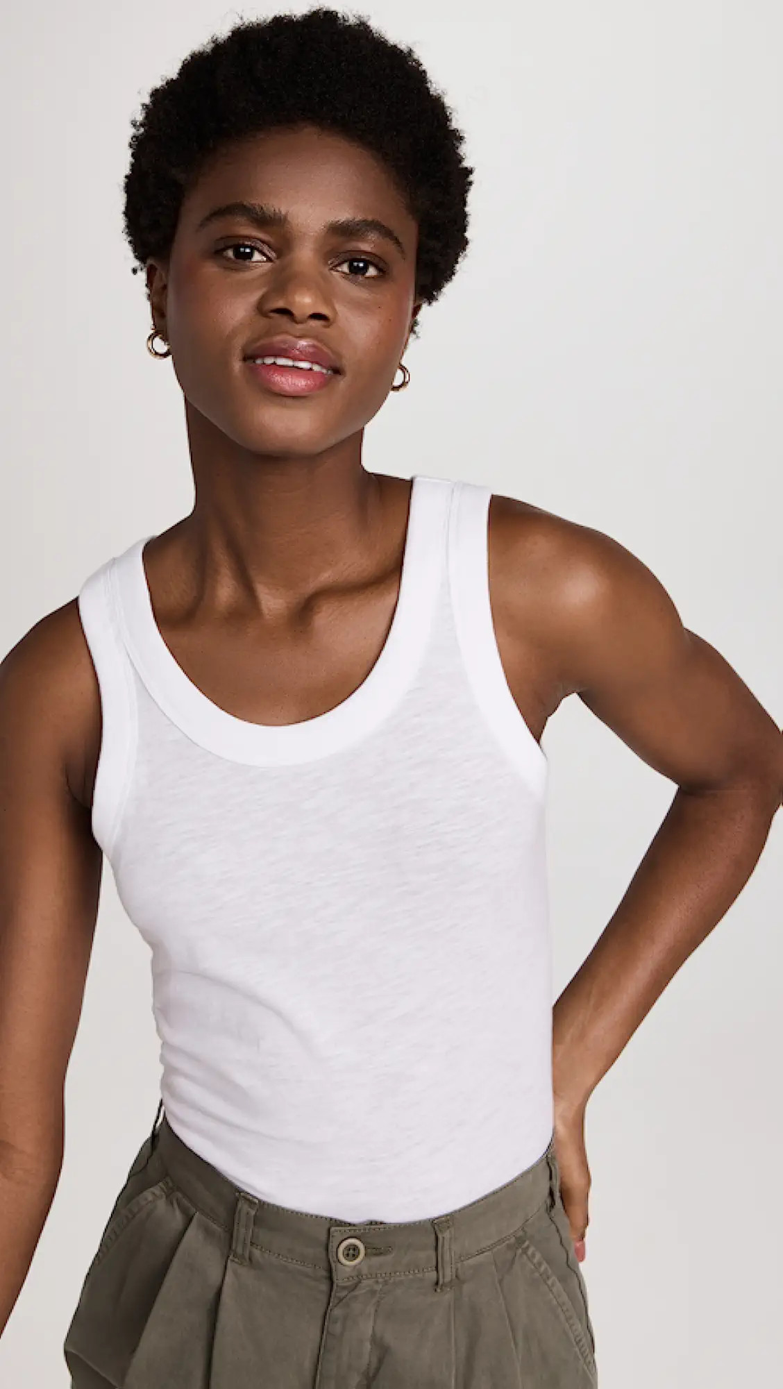 Whisper Cotton Scoopneck Tank Top | Shopbop