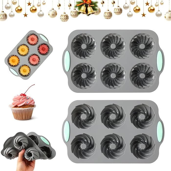Wreath Ice Mold, Christmas Holiday Wreath Ice Cube Mold, 2026 New Silicone Christmas Wreath Ice C... | Amazon (US)