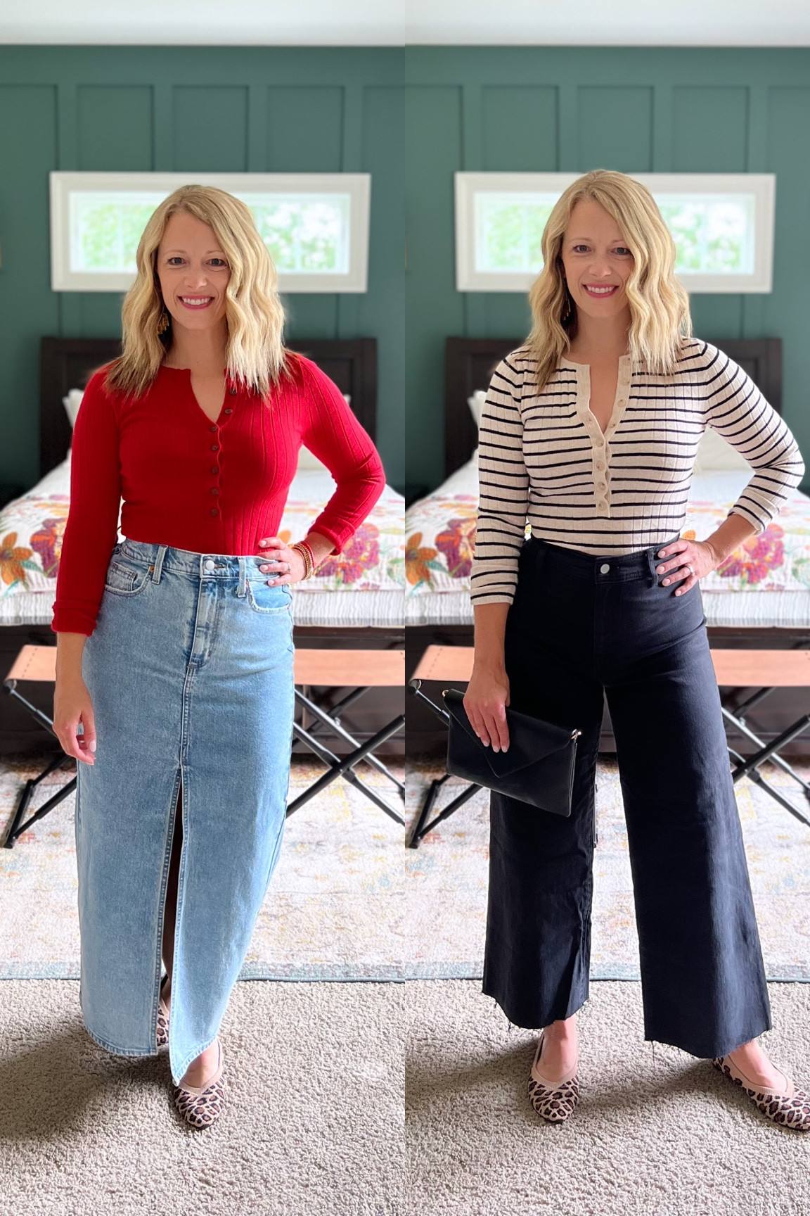 These Target Henleys are so cute for fall and great with any bottoms!  In a small in the tops! 

#LTKStyleTip #LTKSeasonal #LTKBacktoSchool