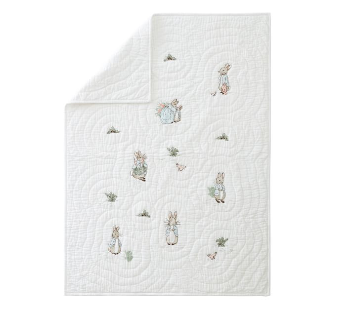 Peter Rabbit™ Organic Peter Rabbit™ Fitted Crib Sheet | Pottery Barn Kids