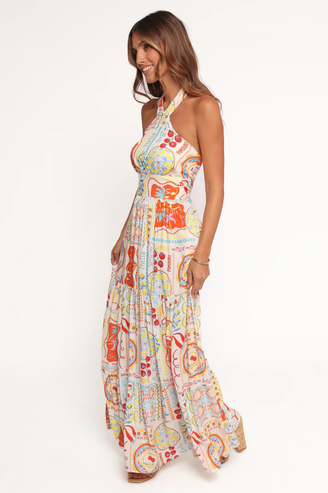 Jelena Maxi Dress - Aelia Print | Petal & Pup (US)
