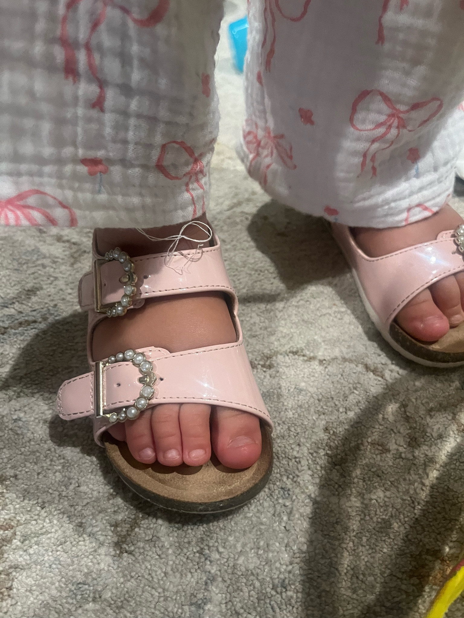 Are these not the cutest little sandals you’ve seen? I wish they had them in my size! My little girl has been wearing them on repeat! 

#LTKShoeCrush #LTKFindsUnder50 #LTKBaby