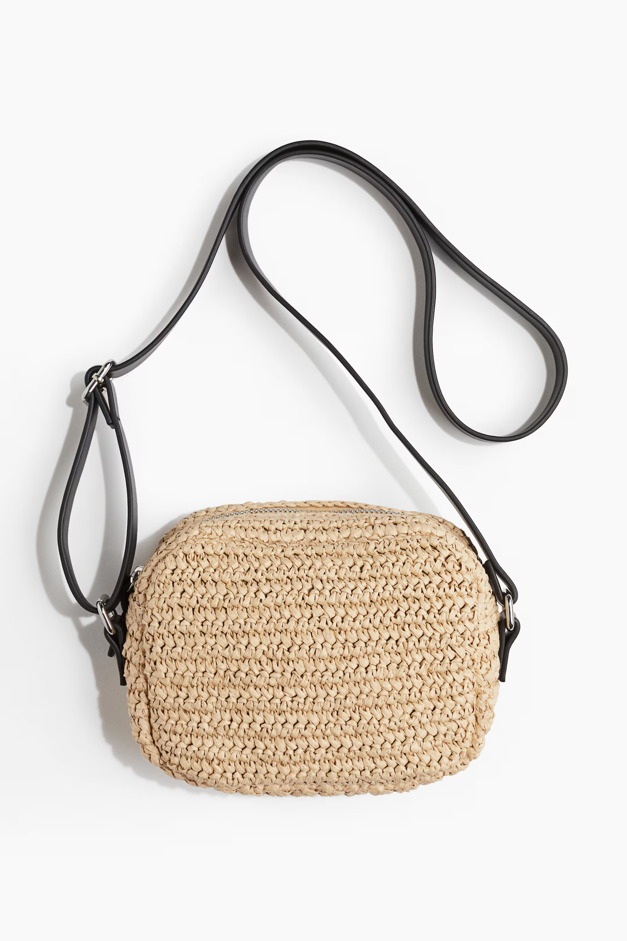 Straw Crossbody Bag | H&M (US + CA)