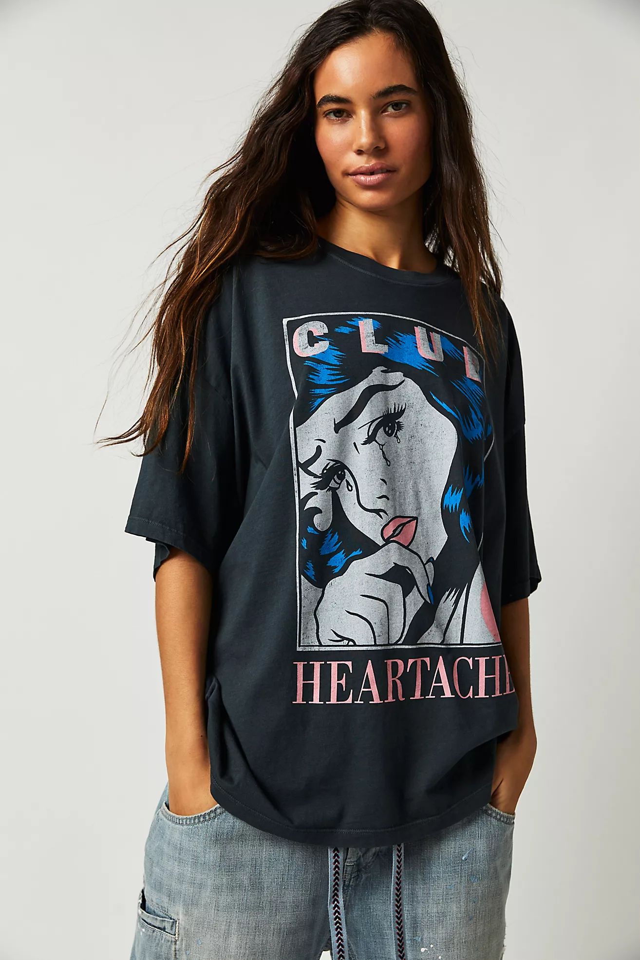 Club Heartache One Size Tee | Free People (Global - UK&FR Excluded)