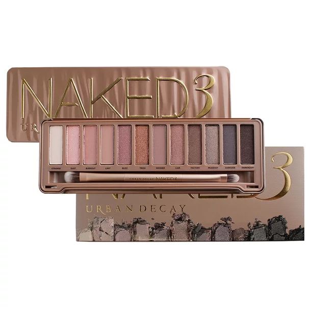 Urban Decay NAKED3 12 Colors Eyeshadow Palette - Walmart.com | Walmart (US)